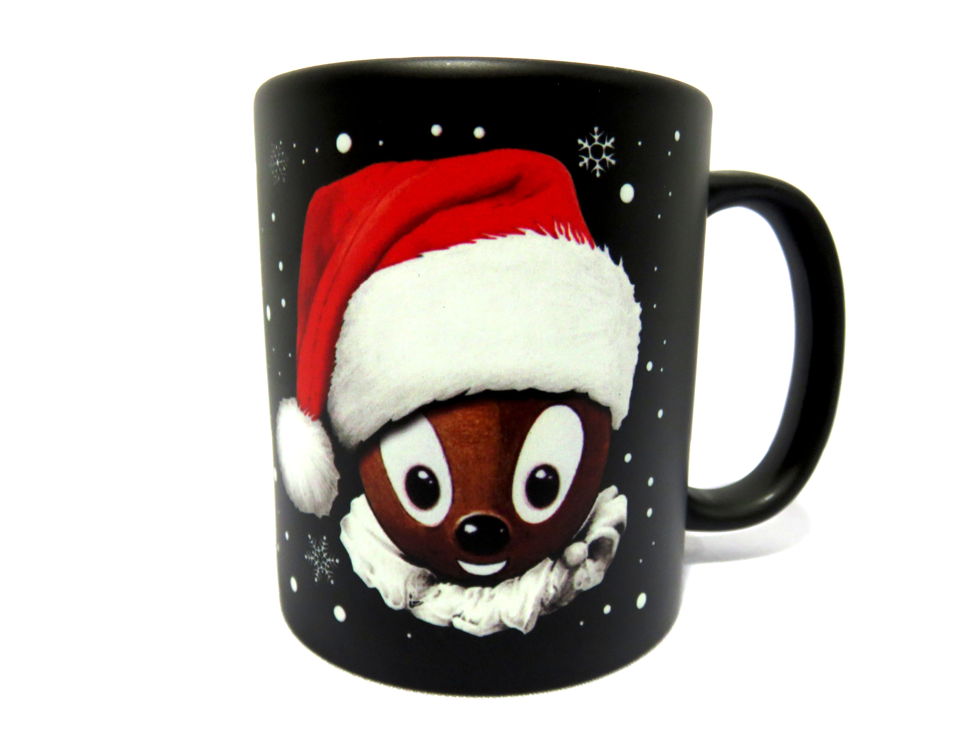 Pittiplatsch Weihnachtstasse schwarz