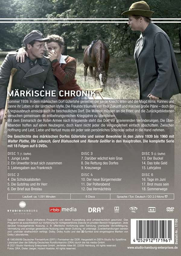 Märkische Chronik - Die komplette Serie (6er DVD-Box)