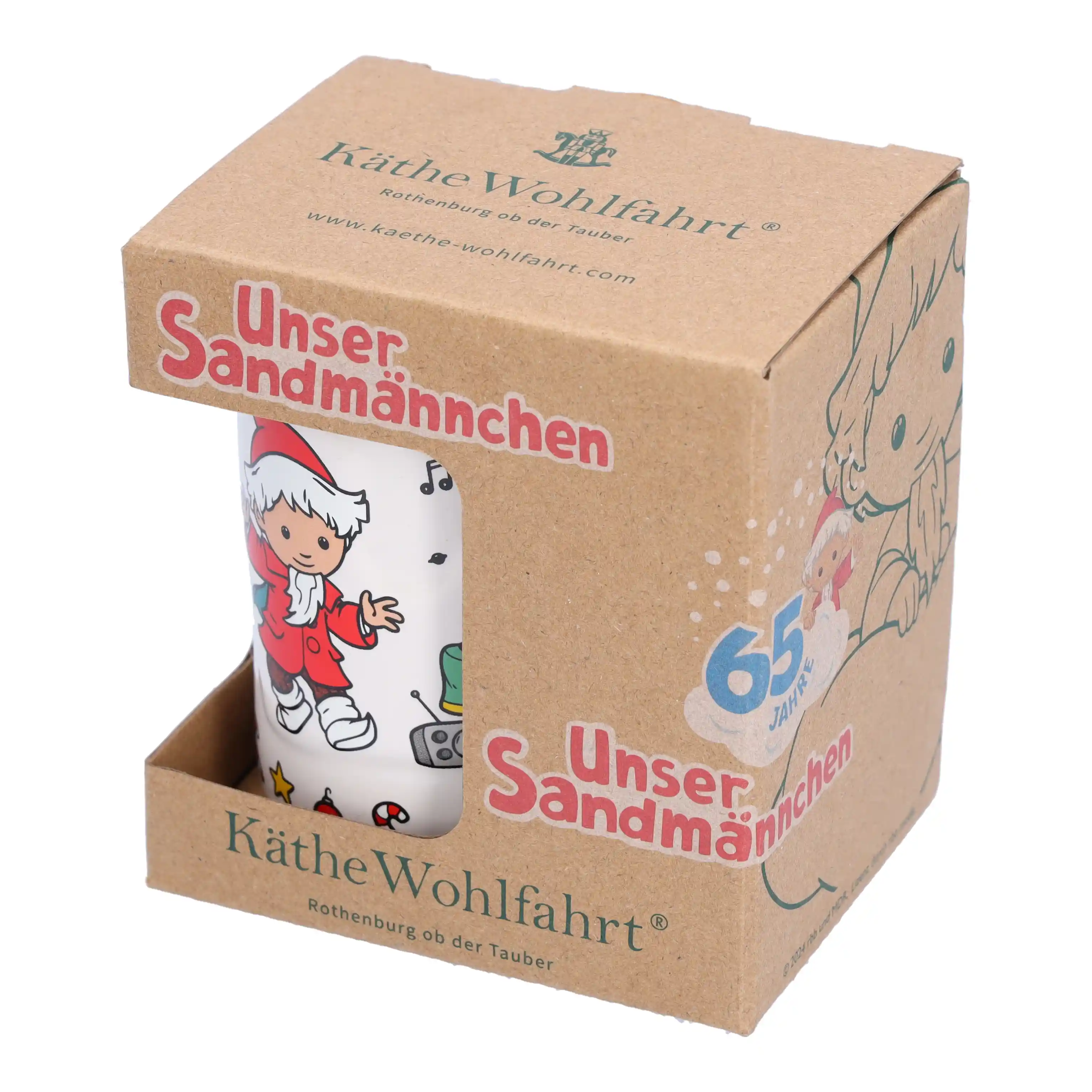 Unser Sandmännchen -  Weihnachtsmarkttasse 2024 von Käthe Wohlfahrt