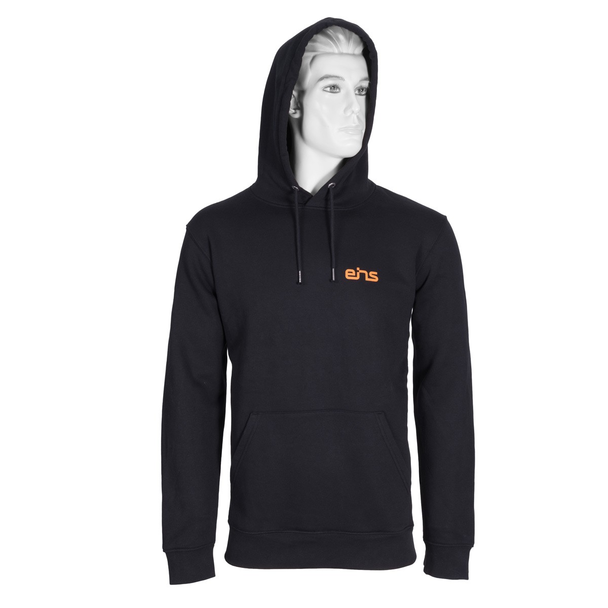 EINS Hoodie - schwarz S