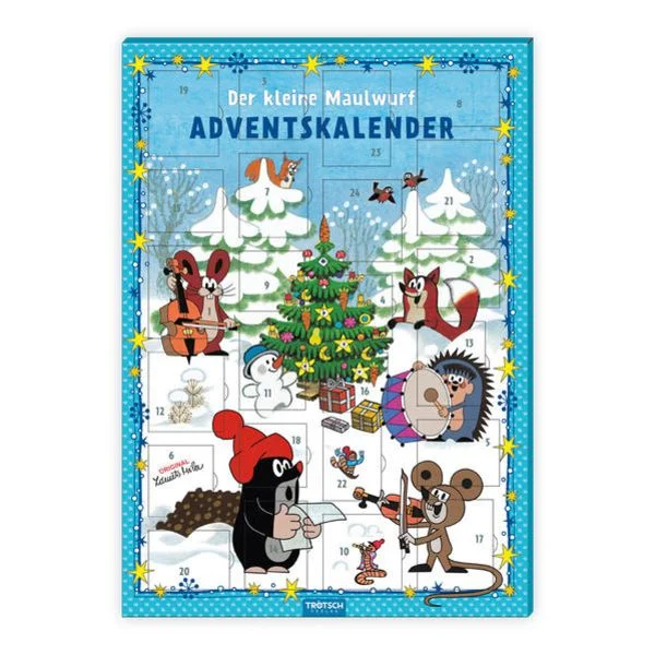 Der kleine Maulwurf - Magnet-Adventskalender