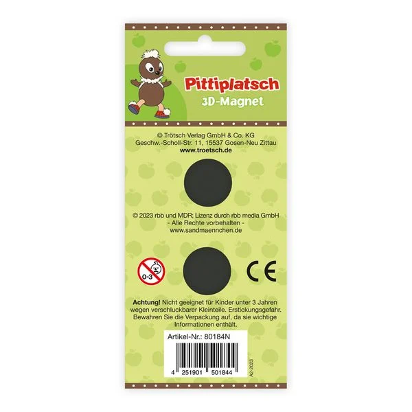 Pittiplatsch - 3D Magnet