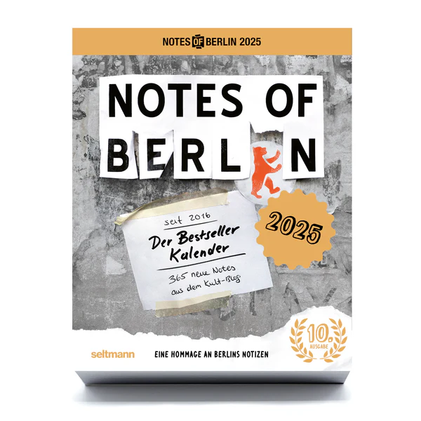 Notes of Berlin - Der Jubiläumskalender 2025