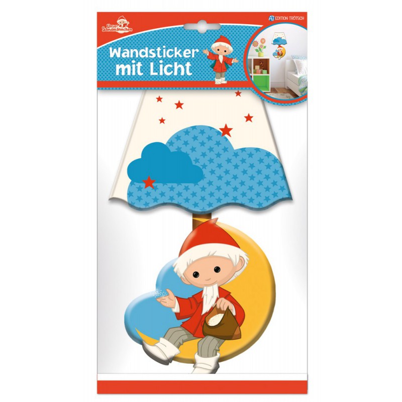 Unser Sandmännchen - Wandsticker mit Licht von Edition Trötsch