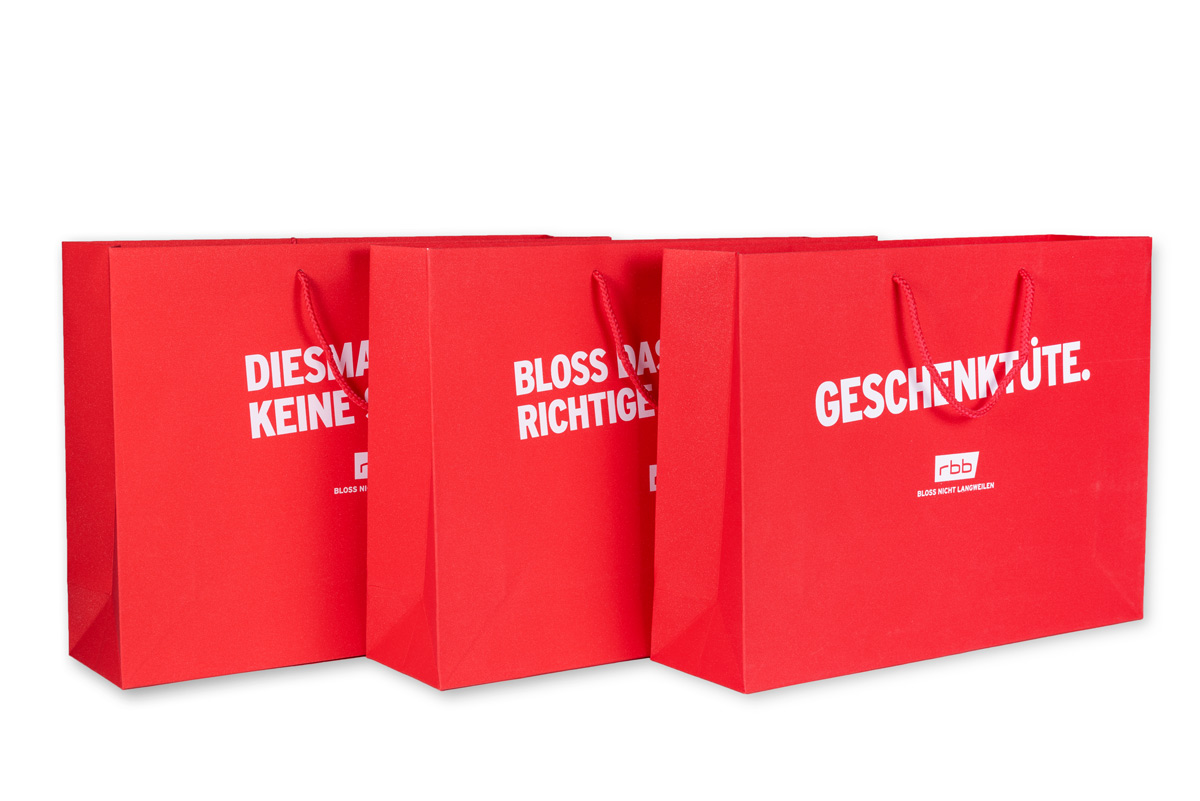 rbb Geschenktüte - Geschenktüte