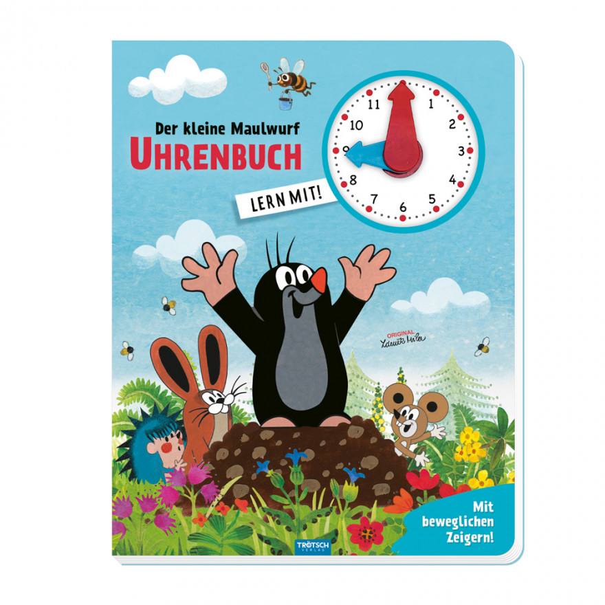 Der kleine Maulwurf - Uhrenbuch