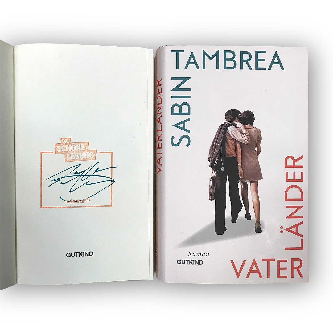 Vaterländer - Sabin Tambrea (signiertes Buch)