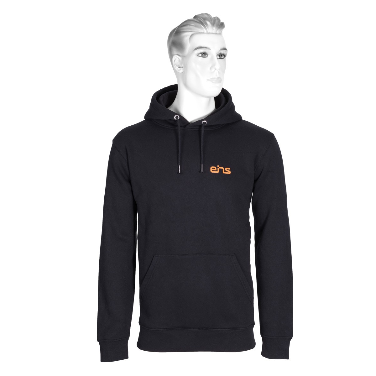 EINS Hoodie - schwarz S