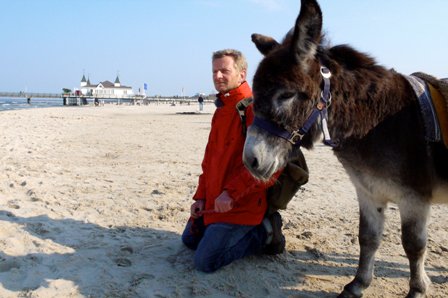 Mit dem Esel zur Ostsee