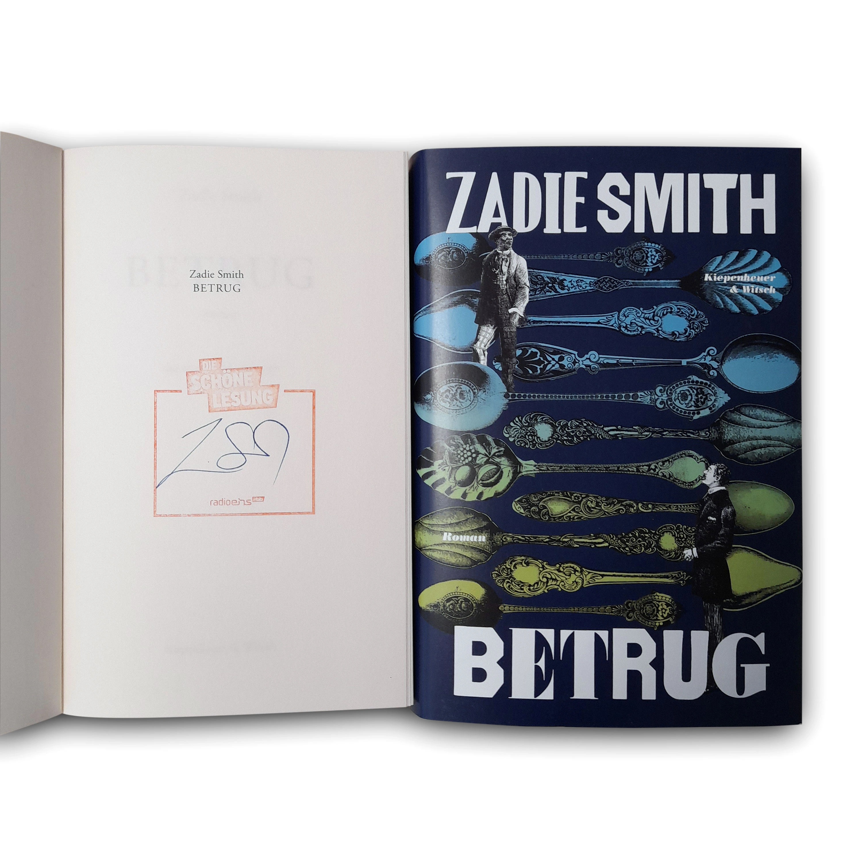 Zadie Smith - Betrug (signiertes Buch)