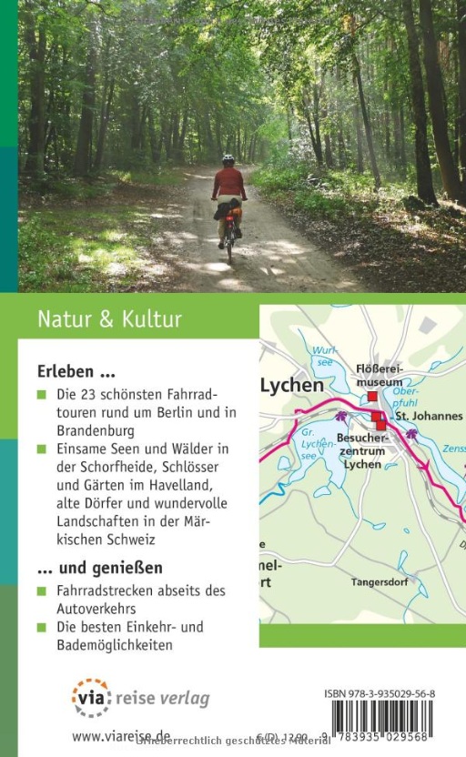 Die besten Radtouren rund um Berlin Rückseite