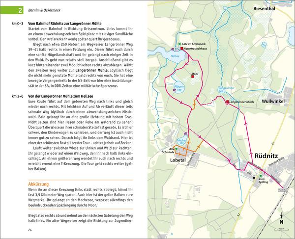 Wandern mit Kindern rund um Berlin - 21 kinderwagenfreundliche Touren - Die Uckermark (Buch)