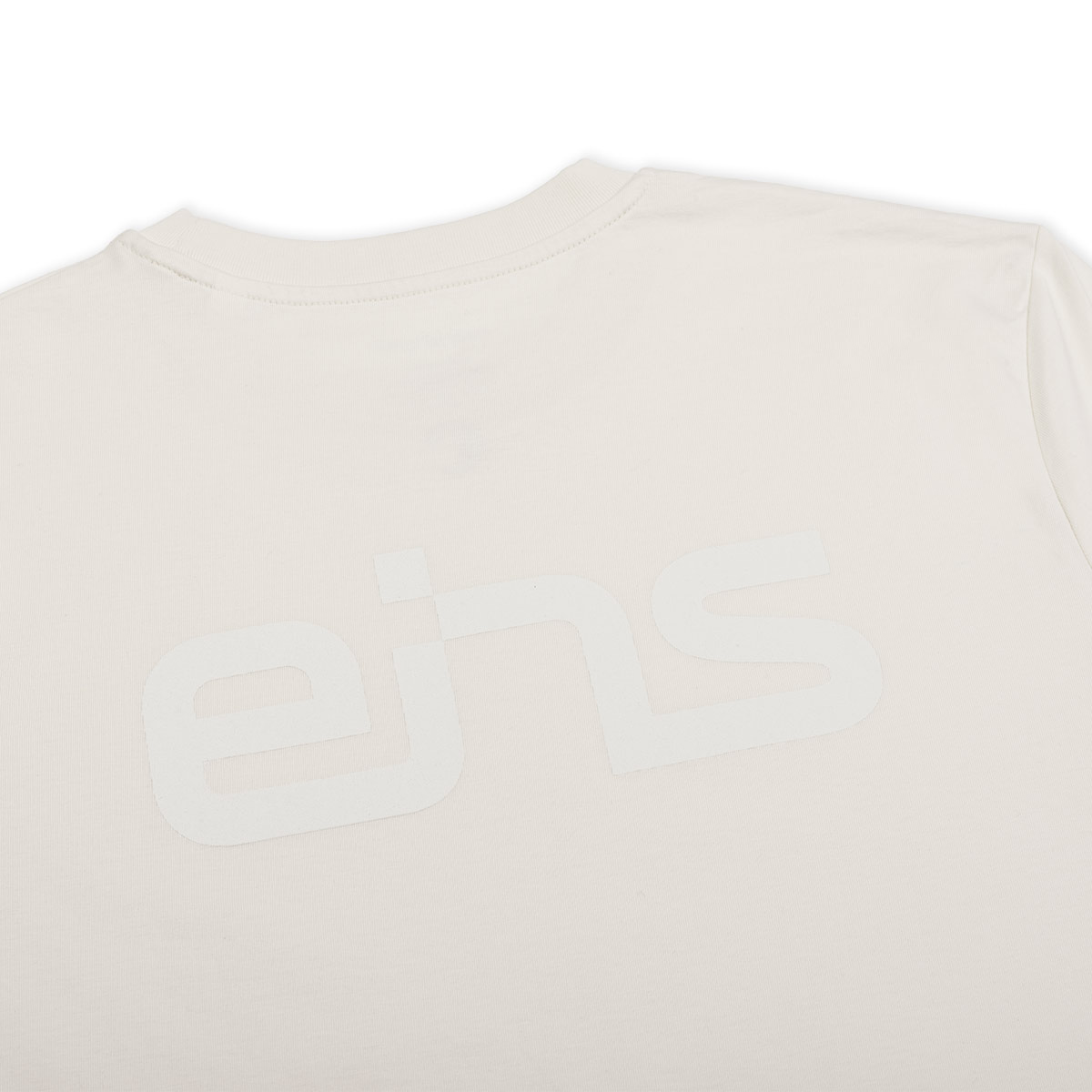 radioeins - T-Shirt EINS (vintage white) Größe: S