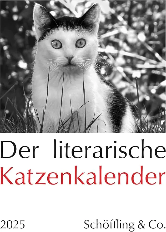 Der literarische Katzenkalender 2025 - DAS ORIGINAL