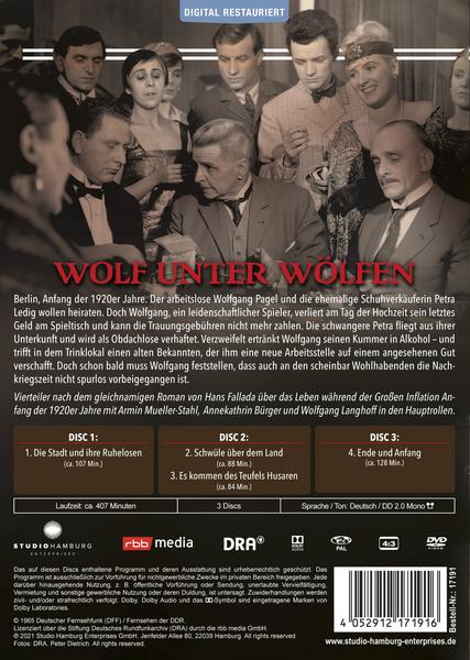 Wolf unter Wölfen (3er DVD-Box)