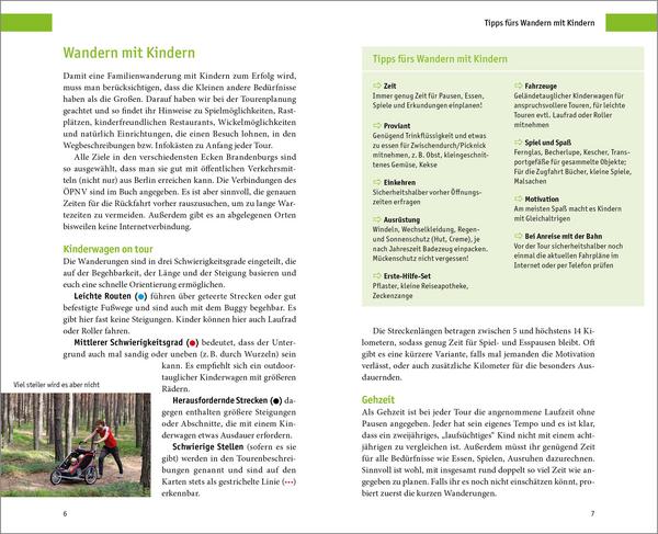 Wandern mit Kindern rund um Berlin - 21 kinderwagenfreundliche Touren - Einleitung (Buch)