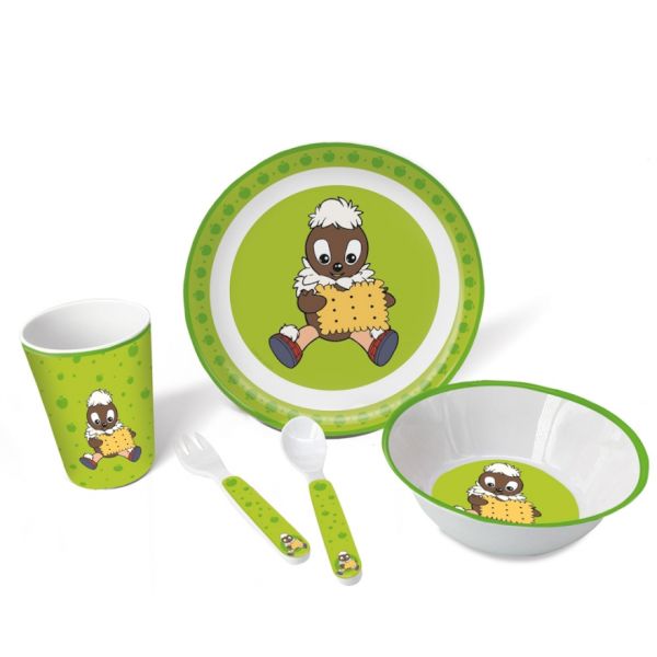 Pittiplatsch - Kindergeschirr-Set (5-teilig)