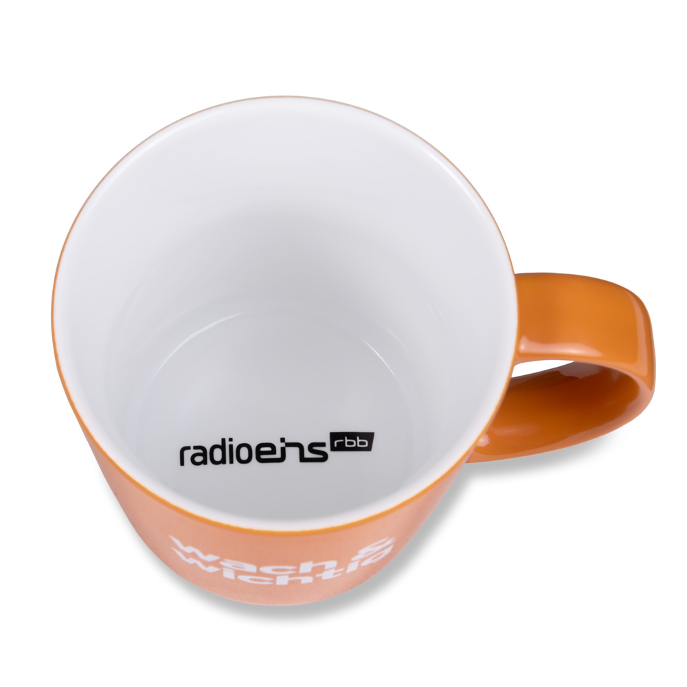 radioeins wach & wichtig Tasse