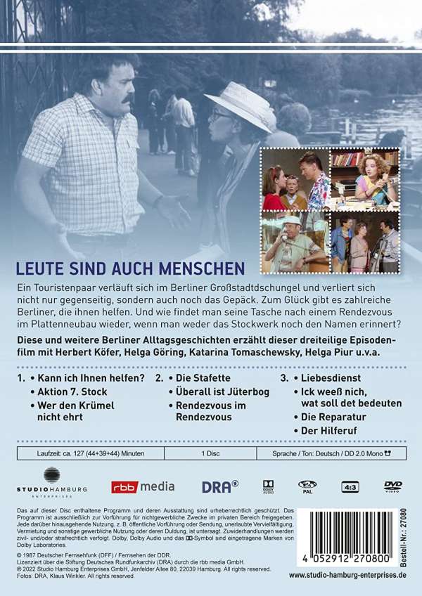 Leute sind auch Menschen (DVD)