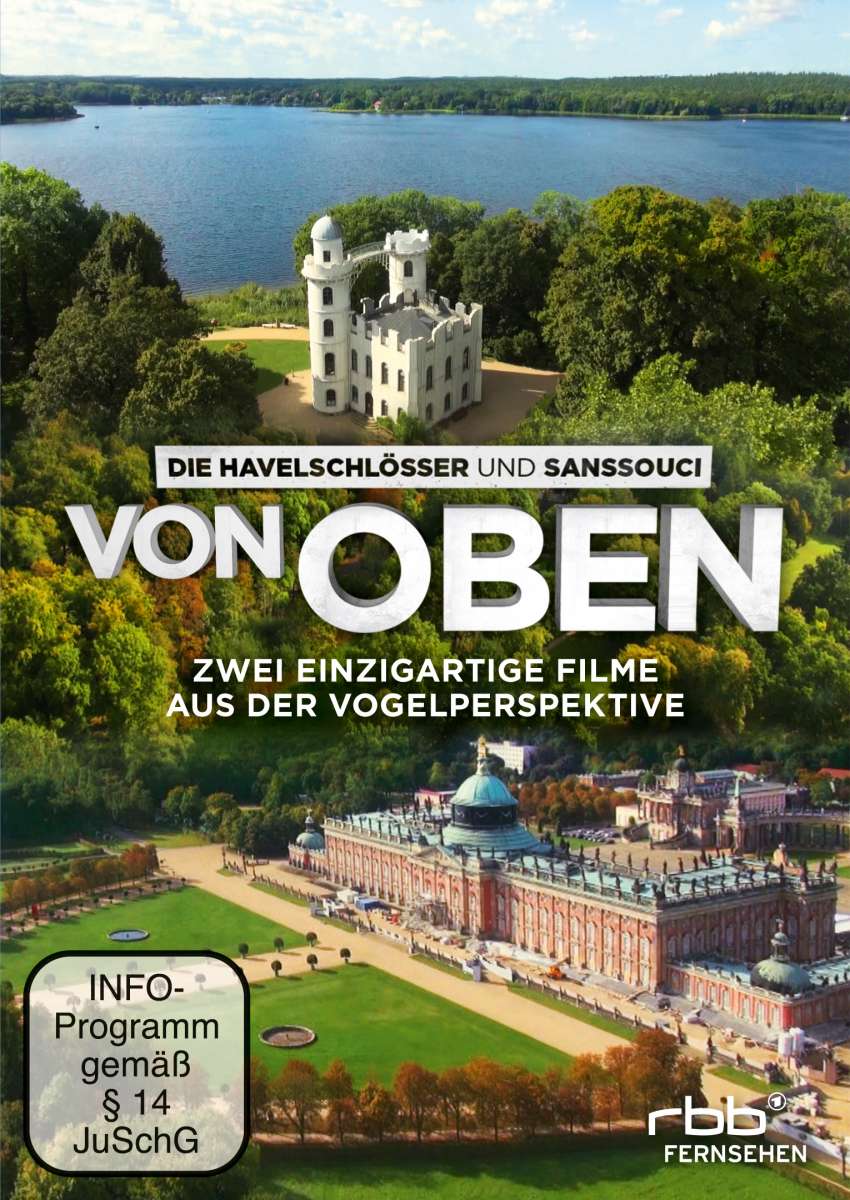 Die Havelschlösser und Sanssouci von oben (DVD) rbb shop